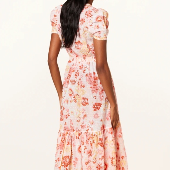 Poupette St Barth Beach dress BABA in wrap look - Picture 4 of 11